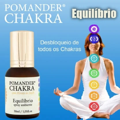 Pomander Chakra Equilíbrio Spray 30ml.