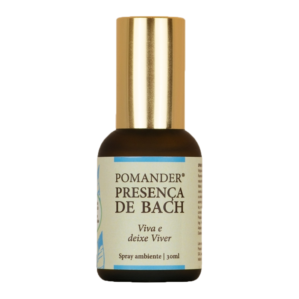 Pomander Presença de Bach Viva e deixe Viver Spray 30ml