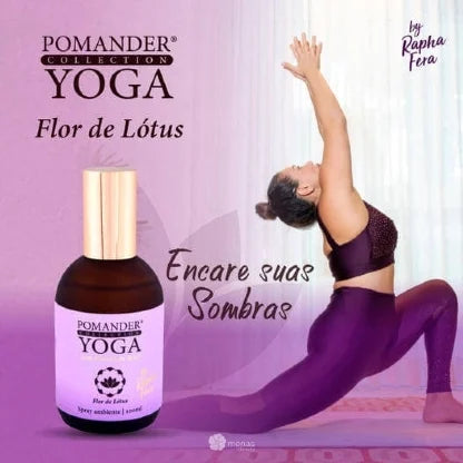 Pomander Yoga Transmutação Flor de Lótus by Rapha Fera Spray 100ml