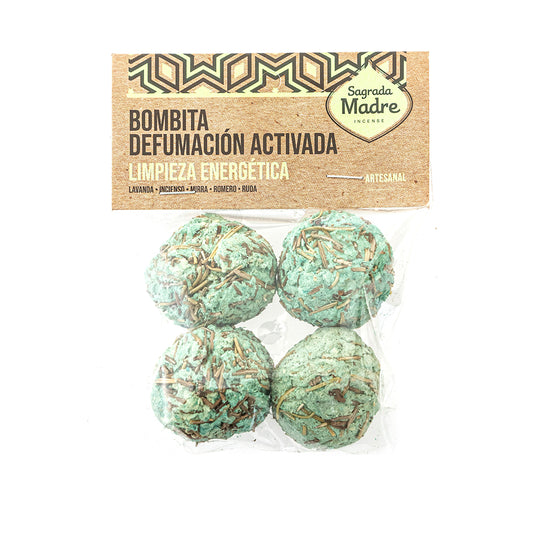 Bombita Defumacion Activada x4 -Limpeza Energetica (Sacolinha)