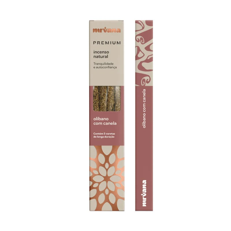 INCENSO NIRVANA PREMIUM OLÍBANO E CANELA