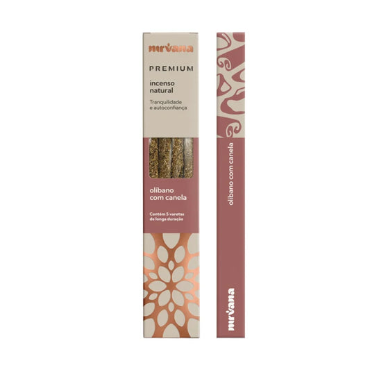 INCENSO NIRVANA PREMIUM OLÍBANO E CANELA