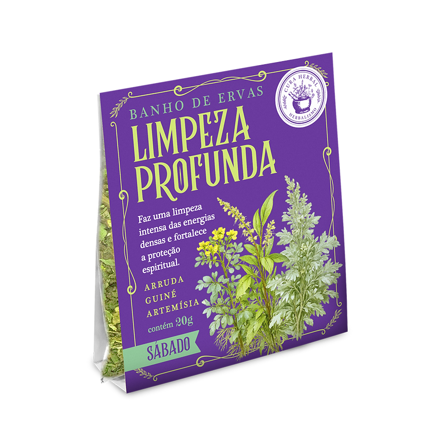 Banho de Limpeza Profunda para Sábado Sachê 20g