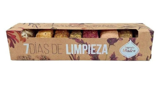 Bombinha De Defumação Sagrada Madre - 7 Dias De Limpeza 7 Unidades