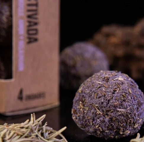 Bombinha de Defumação Sagrada Madre Herbal - Desbloqueio 4 Unidades