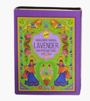 Incenso Cascata Golden India - Lavender