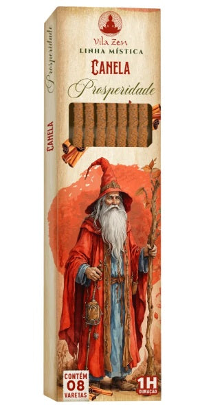 Incenso Vila Zen Natural Magos Vareta - Canela