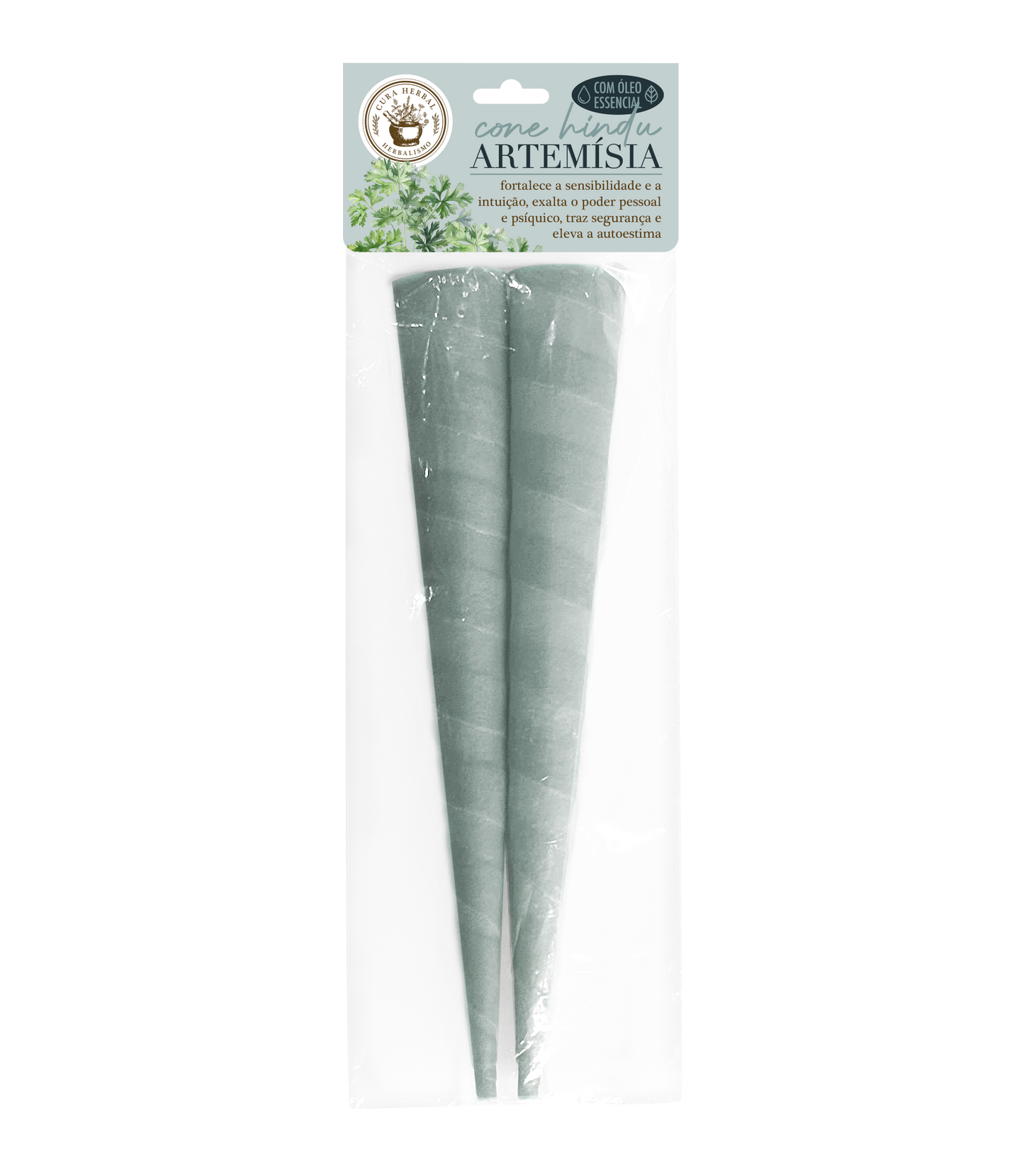 Cone Hindu Artemísia Cura Herbal 2un