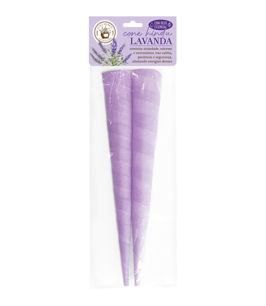 Cone Hindu Lavanda Cura Herbal 2un