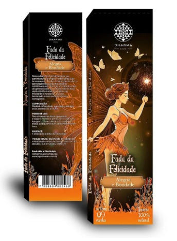 Incenso Dharma Natural Vareta - Fada da Felicidade