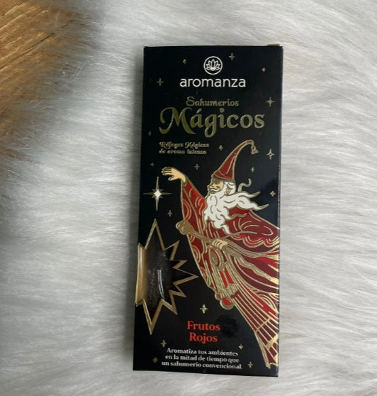 Incenso Aromanza Mágicos Vareta - Frutos Rojos