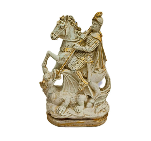 SÃO JORGE RESINA APROX.20 CM