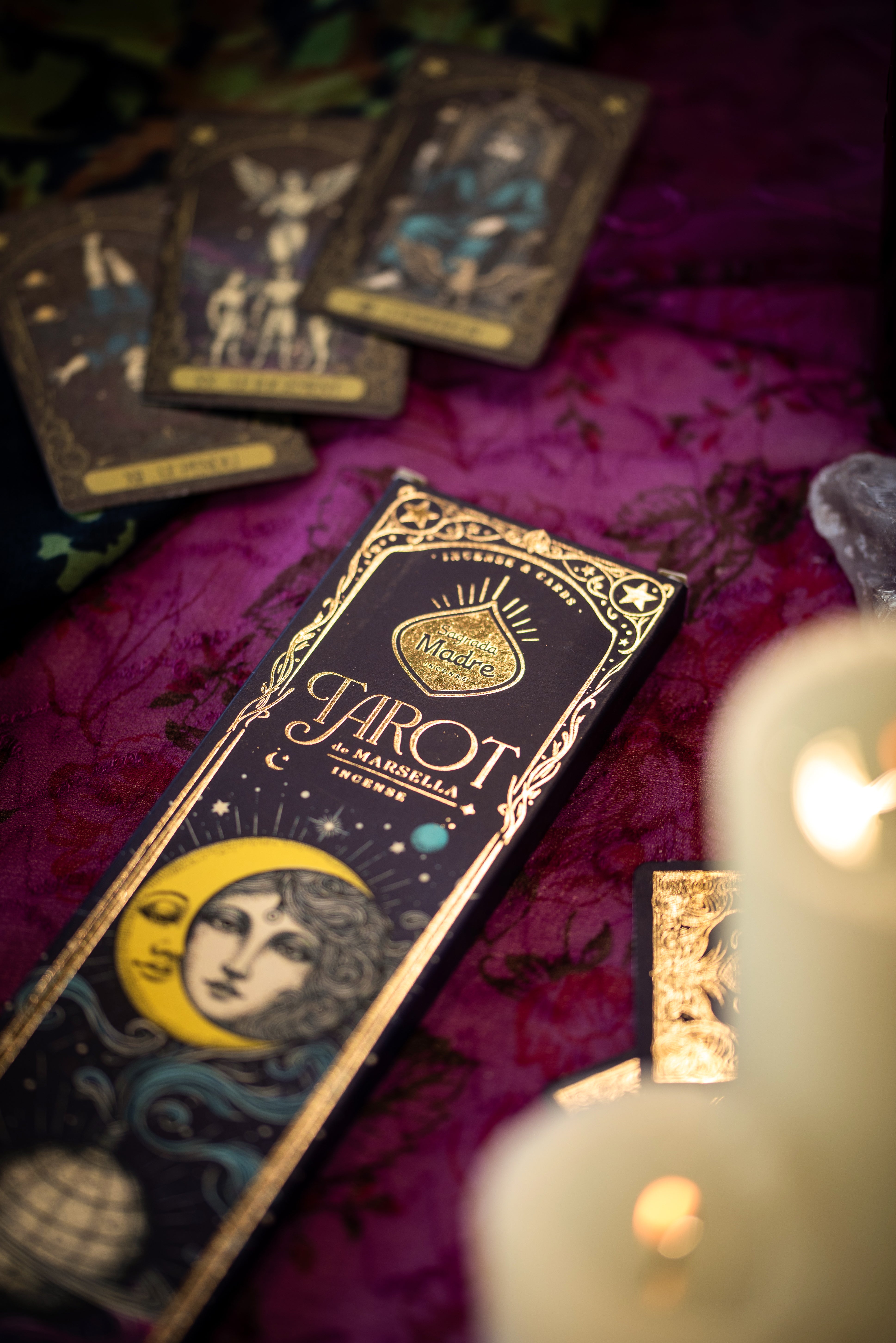 Incenso Tarot Marsella - Nag Champa e Olíbano – Illumina Mystic Store