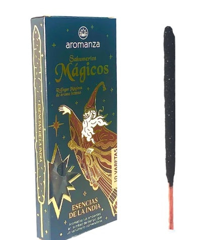 Incenso Aromanza Mágicos Vareta - Esencias de Lá India