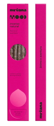 Incenso Nirvana Natural Vareta Mood - Ânimo e Aventura