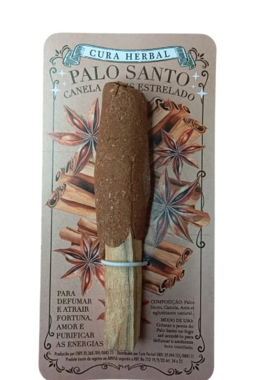 Palo Santo com Canela e Anis Estrelado