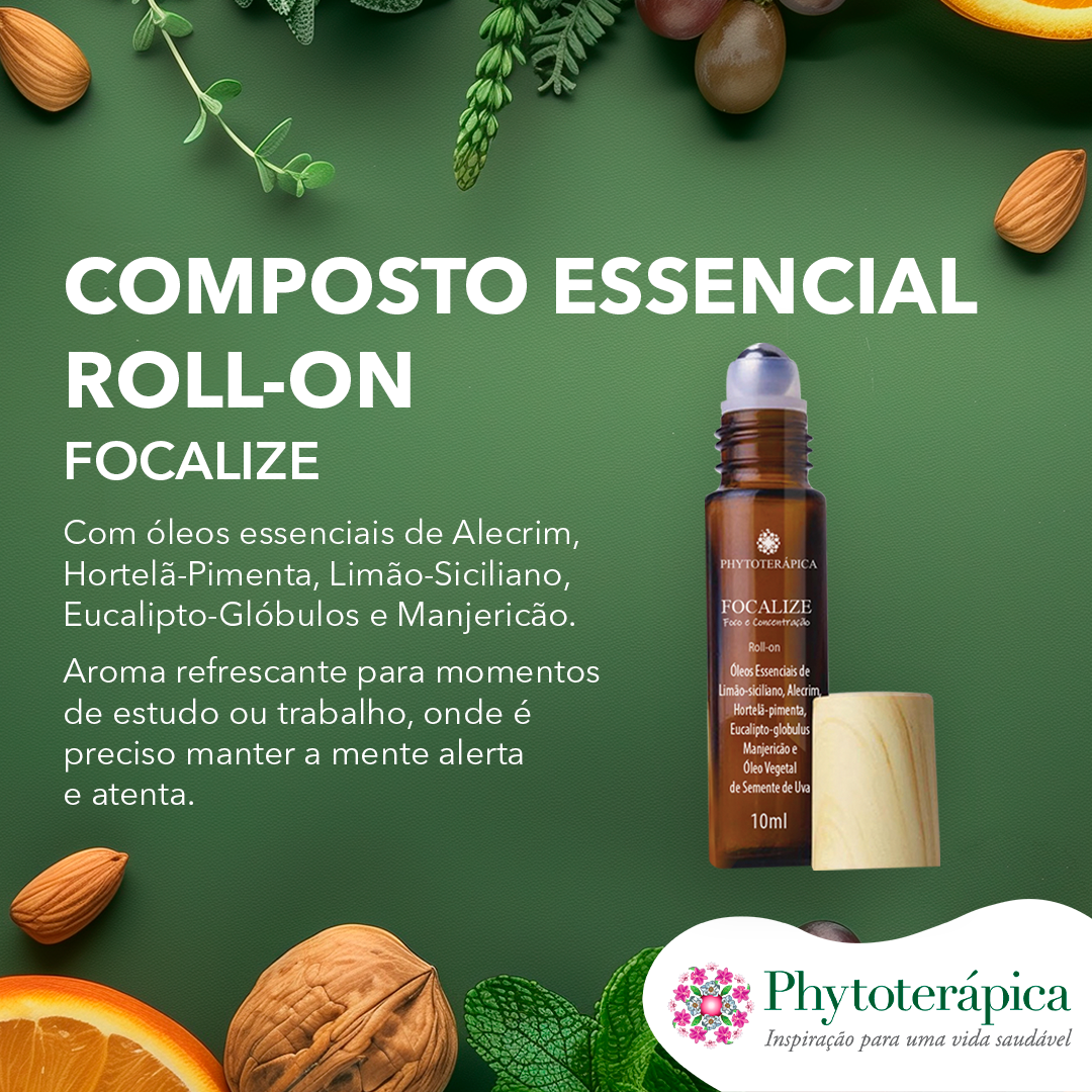 Composto Essencial Focalize Roll-On - 10ml