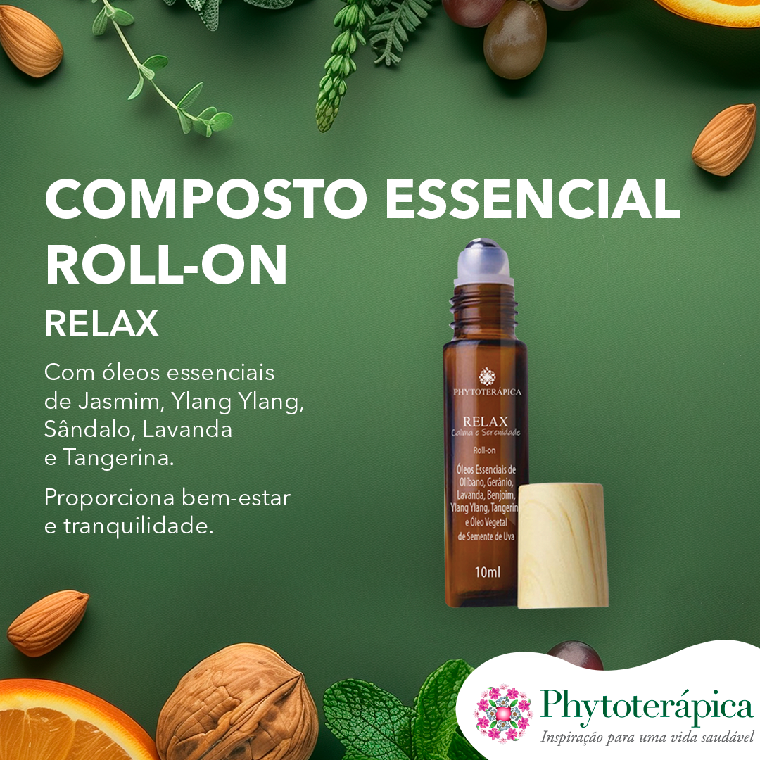 Composto Essencial Relax Roll-On - 10ml