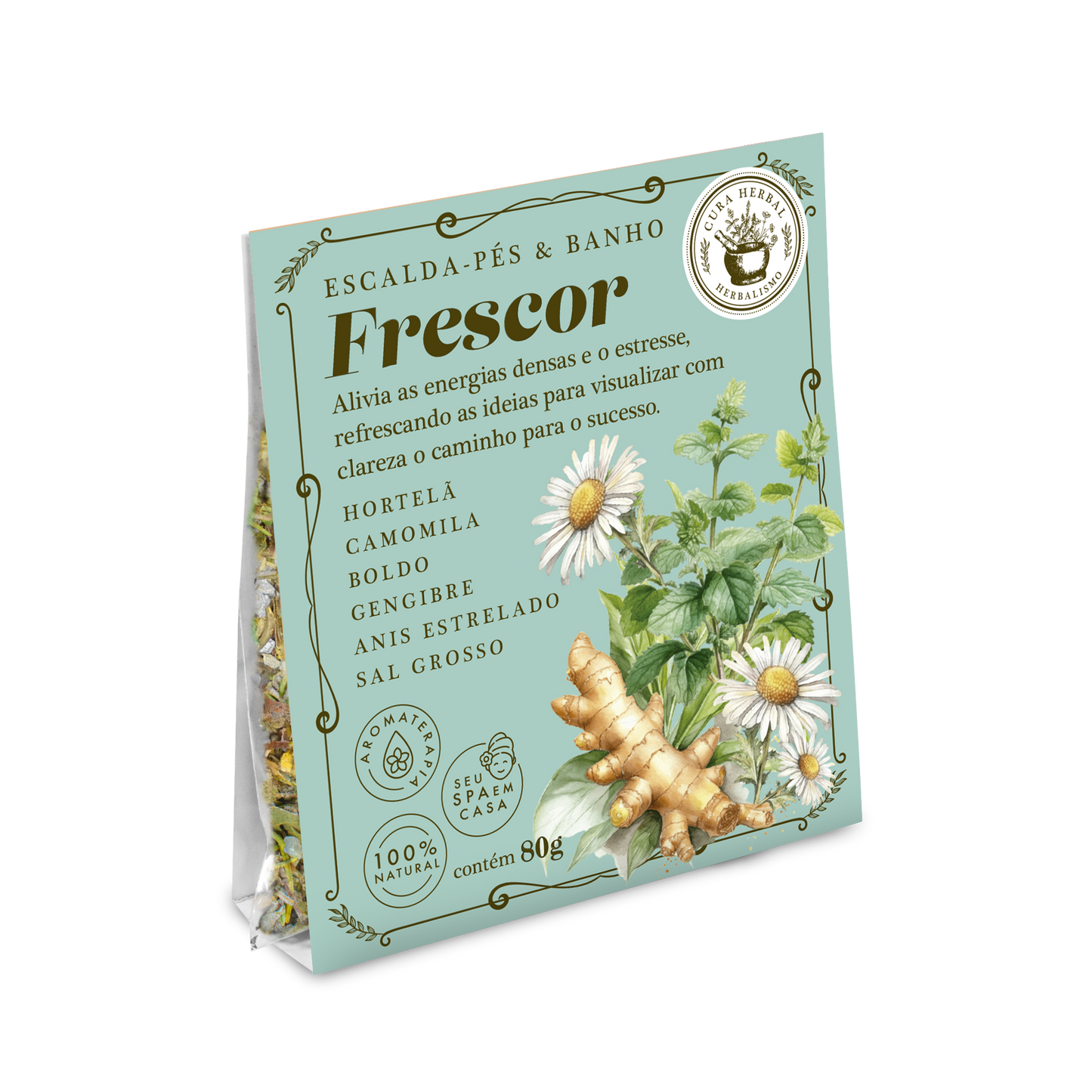 Banho de Frescor Sachê 80g