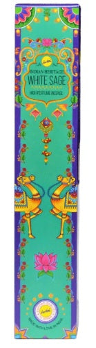 Incenso Massala Sree Vani  Vareta - Sálvia Branca