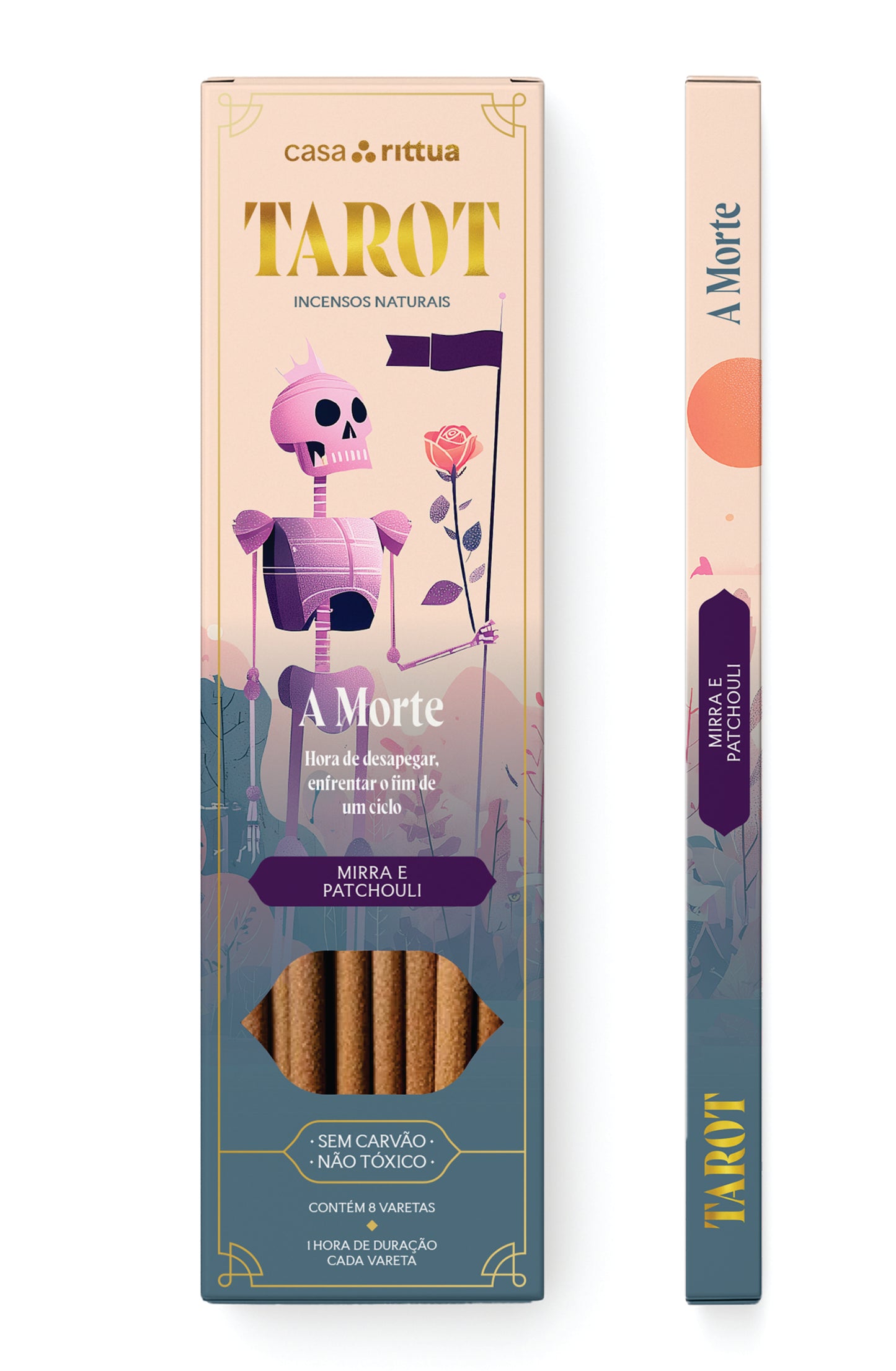 Incenso Nirvana Casa Rittua Linha Tarot - Morte