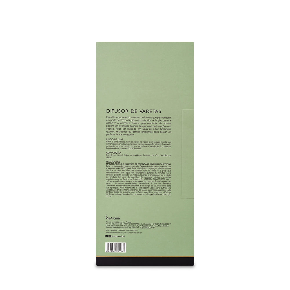 Difusor de Varetas Alecrim Silvestre Via Aroma - 200ml