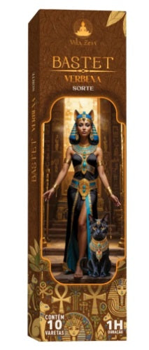 Incenso Natural Vila Zen - Linha Egípcio Bastet Sorte