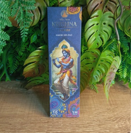 Incenso Natural Vila Zen - Linha Deuses Hindus - Krishna