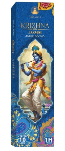 Incenso Natural Vila Zen - Linha Deuses Hindus - Krishna