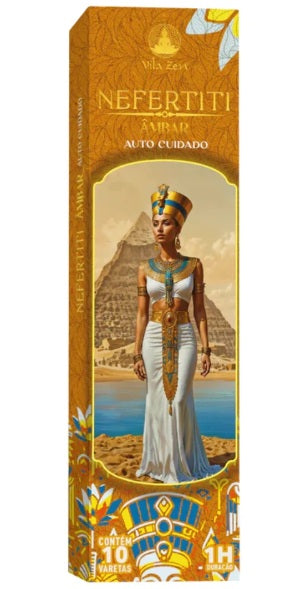 Incenso Natural Vila Zen - Linha Egipcios - Nefertiti