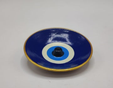 Incensário Cerâmica Olho Grego