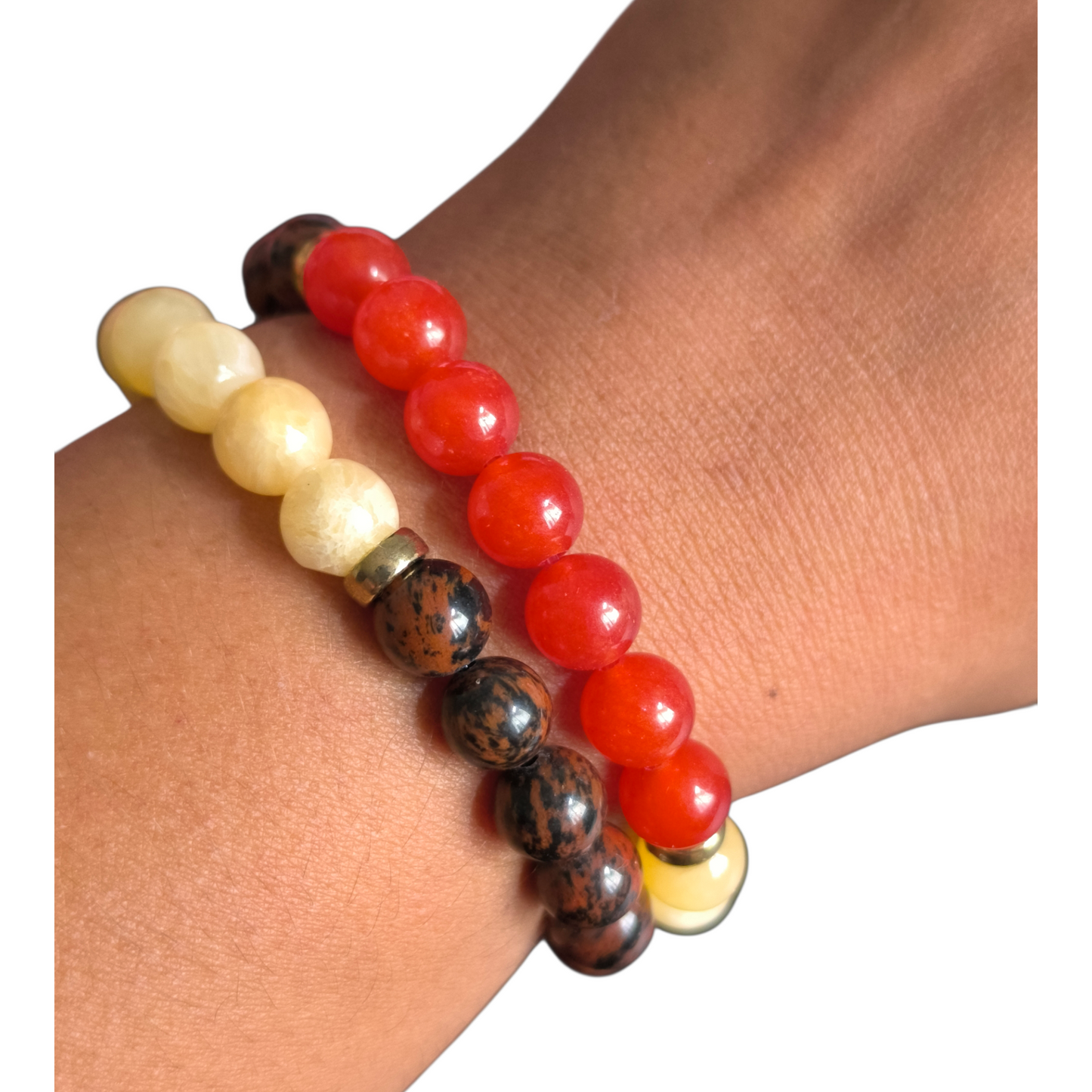 Pulseira Vitalidade e Energia Força, Ação e Prosperidade 🧡✨