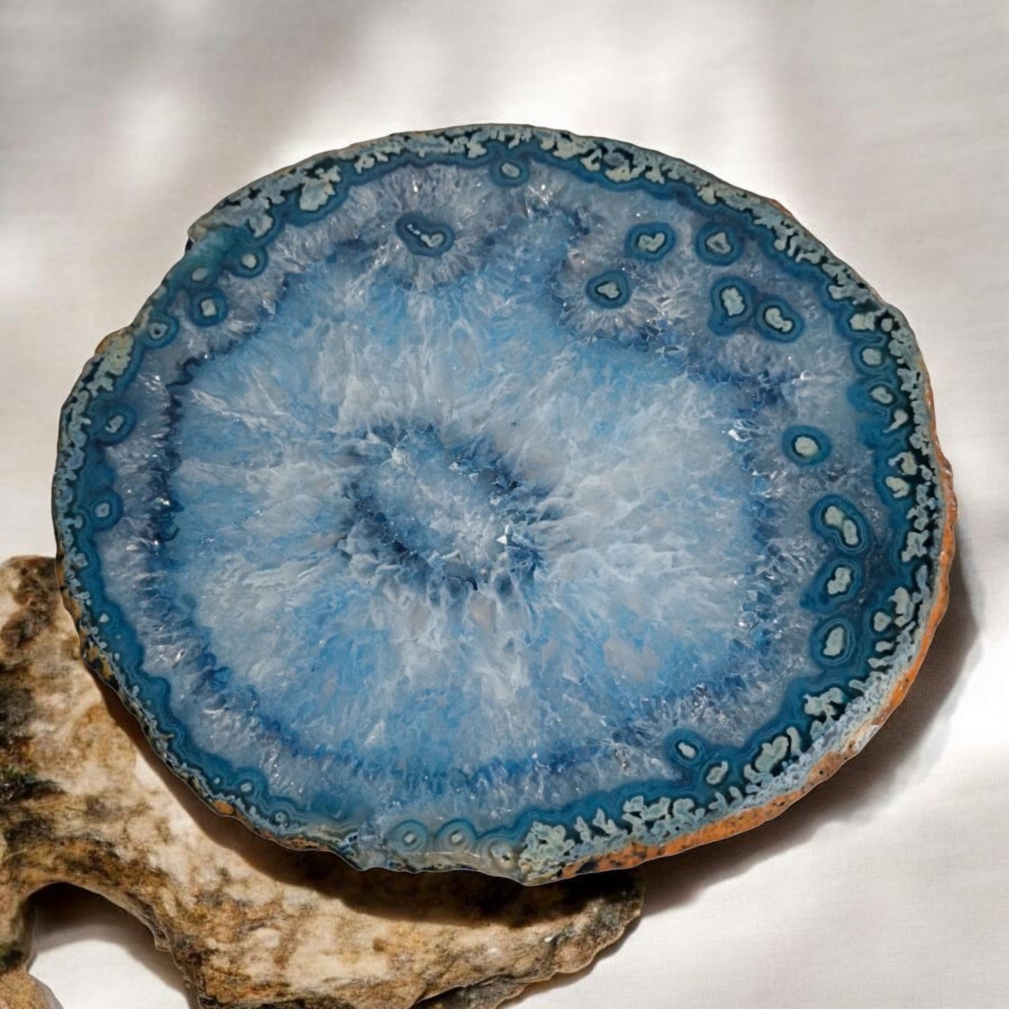 Chapa de Ágata Azul