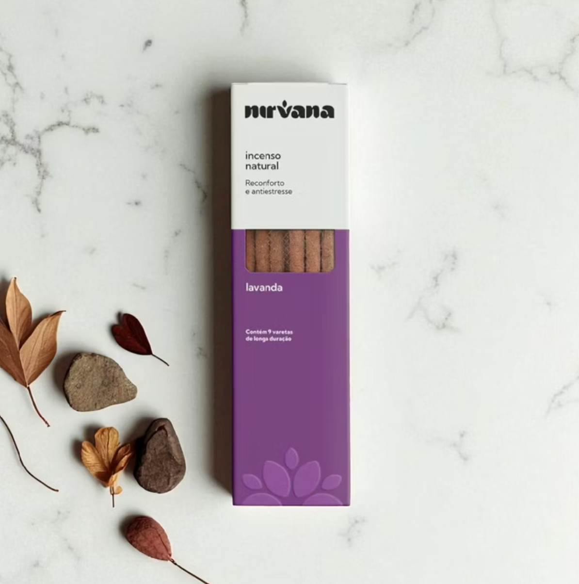 INCENSO NATURAL NIRVANA LAVANDA