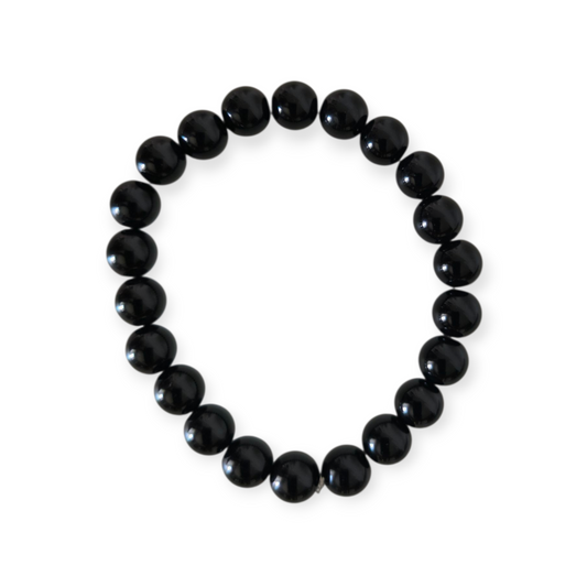 Pulseira esfera de Obsidiana – Proteção, Centramento e Autodescoberta