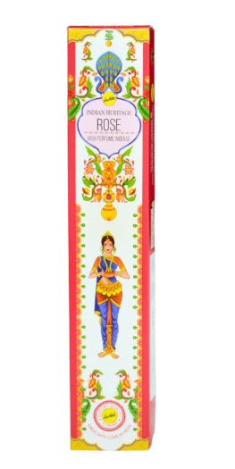 Compartilhe: Adicionar aos desejos Incenso Massala Sree Vani Heritage Vareta - Rose