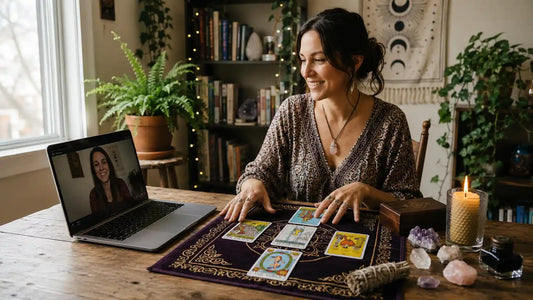 Como funcionada uma leitura de tarot à distância?