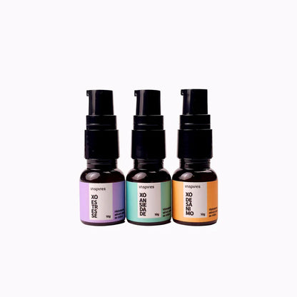 TRIO MINI XÔ | HYDRAEMOTION-10G- para as mãos com blend de óleos essenciais