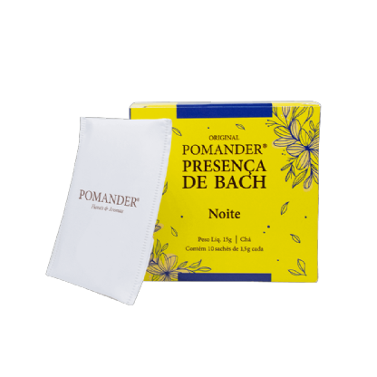 Pomander Chá Presença de Bach Noite 10 sachês