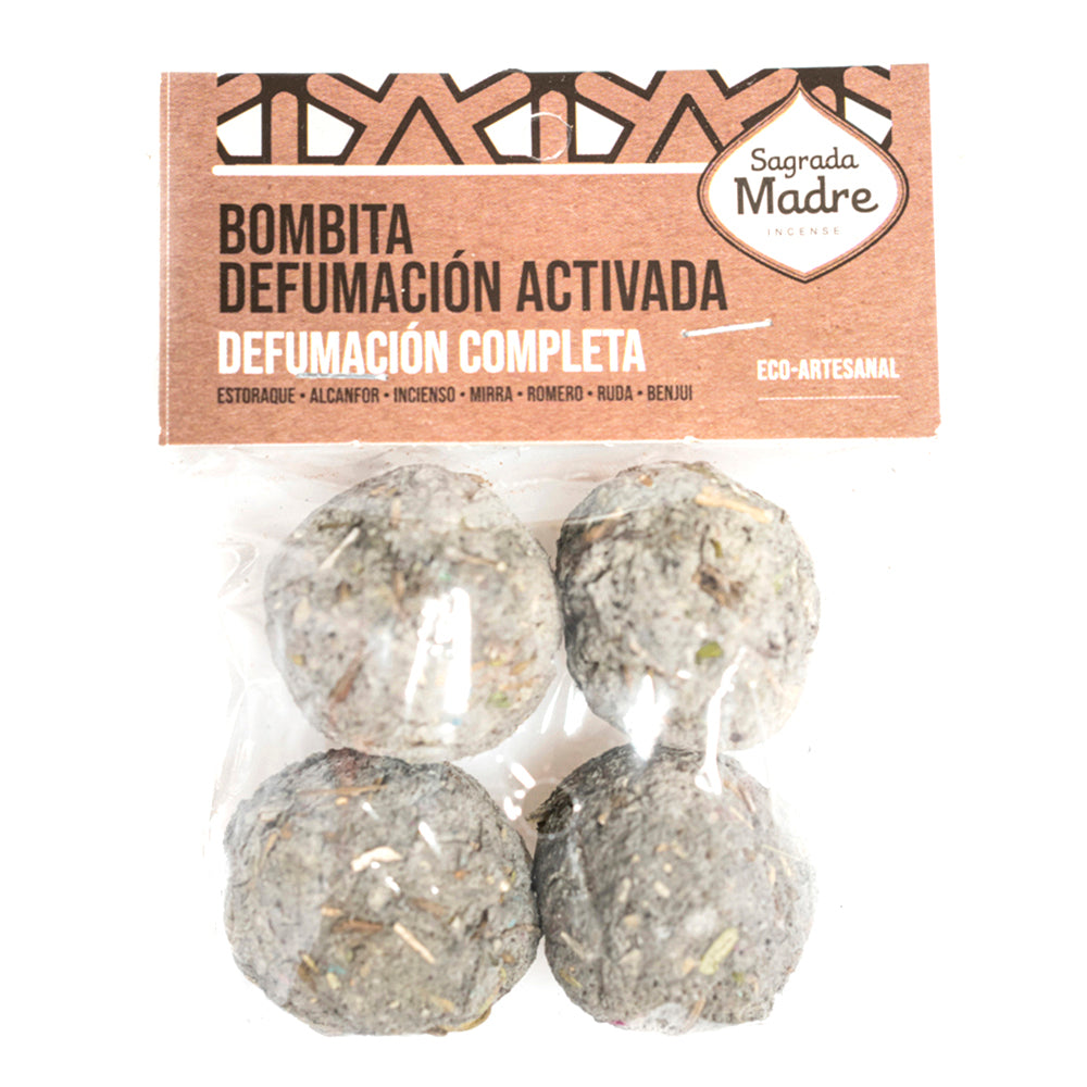 Bombita Defumacion Activada x4 (sacolinha) - Defumação Completa