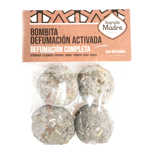 Bombita Defumacion Activada x4 (sacolinha) - Defumação Completa