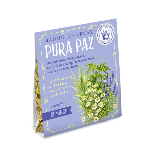 Banho Pura Paz para Domingo Sachê 20g