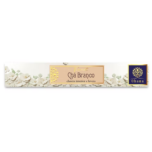 Incenso Ohana Chá Branco 15 varetas