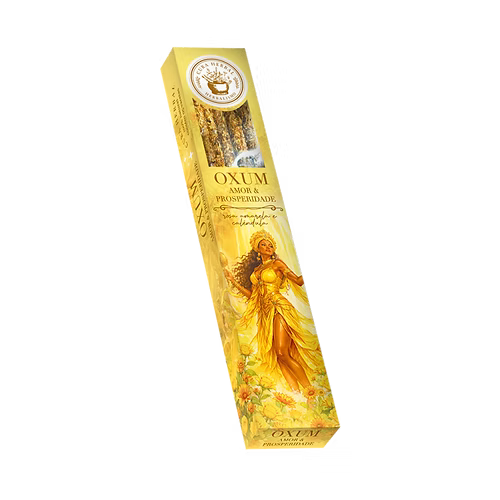 Incenso Umbanda Oxum — Amor e Prosperidade - Rosa Amarela e Calêndula