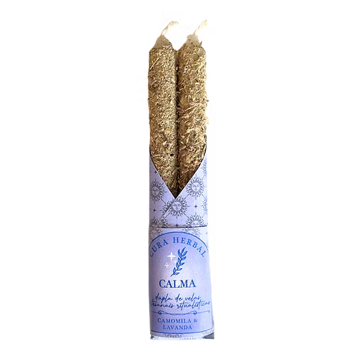 Dupla de Velas c/ Ervas Calma