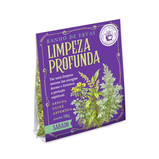 Banho de Limpeza Profunda para Sábado Sachê 20g