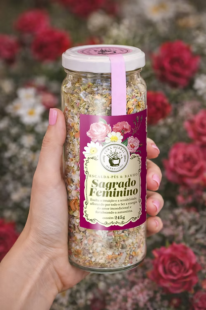 Banho Sagrado Feminino 245g Pote M