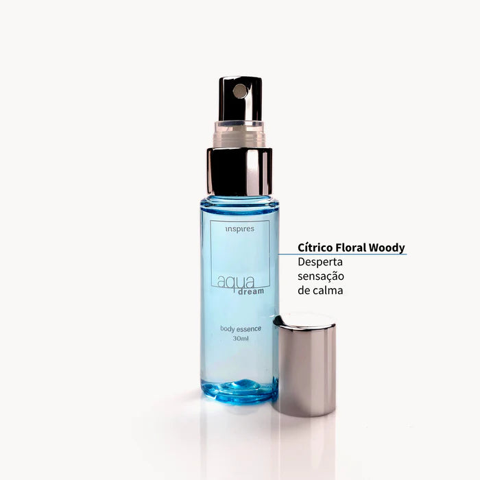 AQUA DREAM 30ml | Body Essence delicioso e suave que acalma. Desenvolvido com Neurociência.