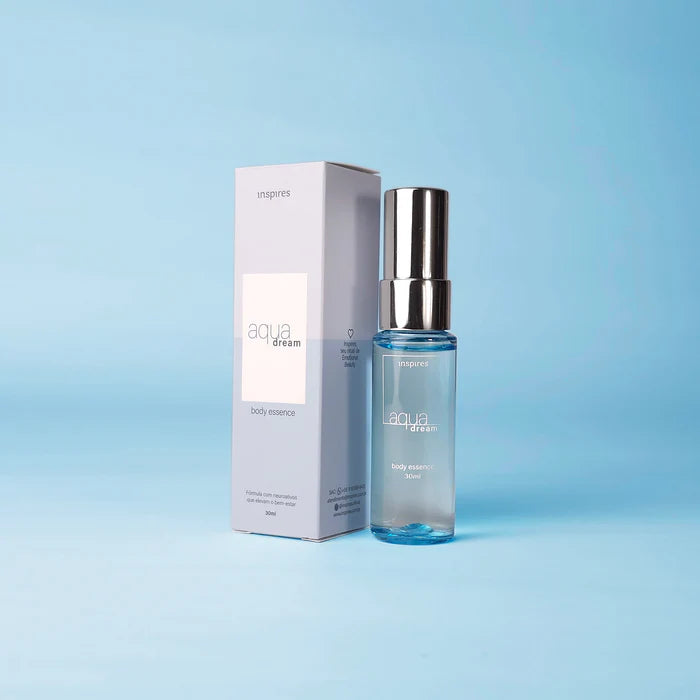 AQUA DREAM 30ml | Body Essence delicioso e suave que acalma. Desenvolvido com Neurociência.