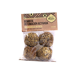 Bombita Defumacion Ativada x4- Abundância Infinita